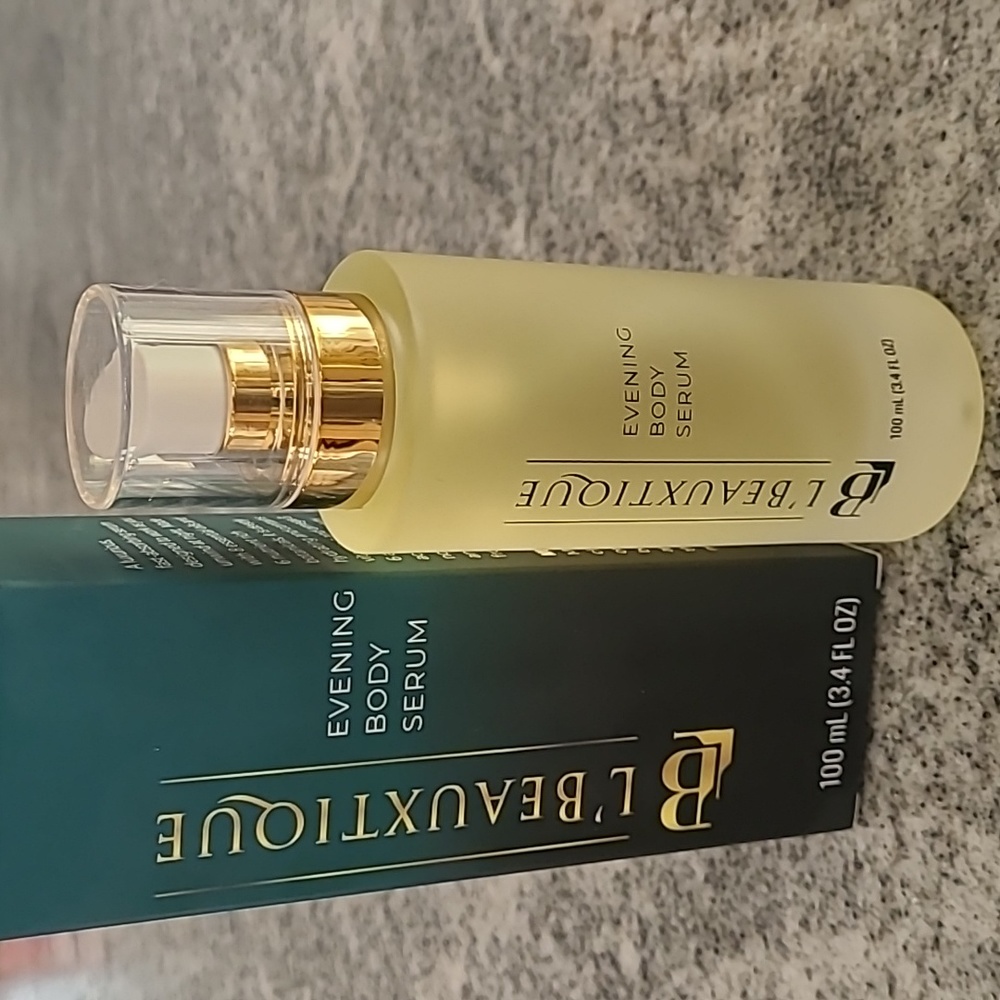 L'Beauxtique 3.4 oz Evening 8 Essential Oils Body Serum NEW